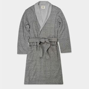 UGG Men’s Robe | Grey | Size Medium | Belted | Cozy Lounge | EUC